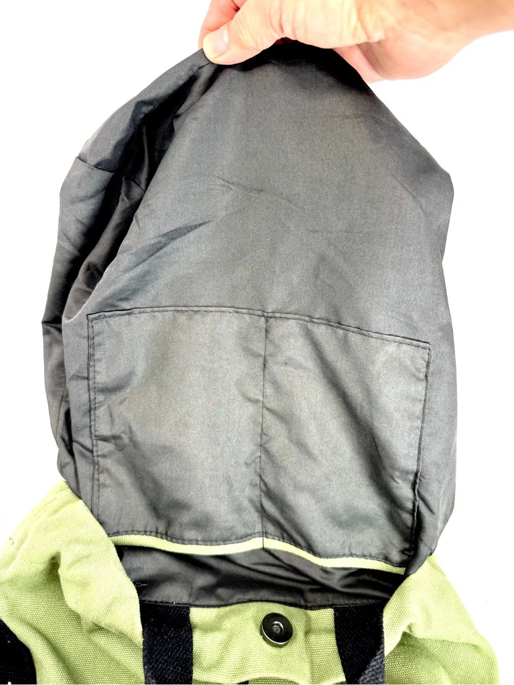 Togood Canvas Drawstring Bucket Crossbody Bag – Sage Green – Excellent Condition